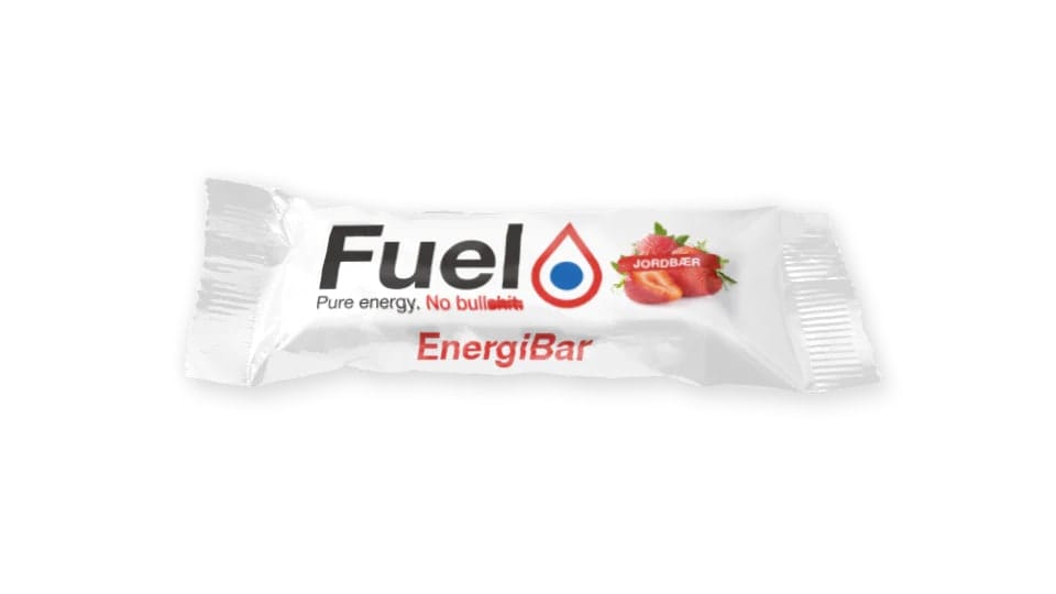 Fuel of Norway Energibar Jordbær