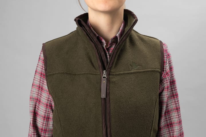 Seeland Women's Woodcock Ivy Fleece Vest Pine Green Melange Seeland