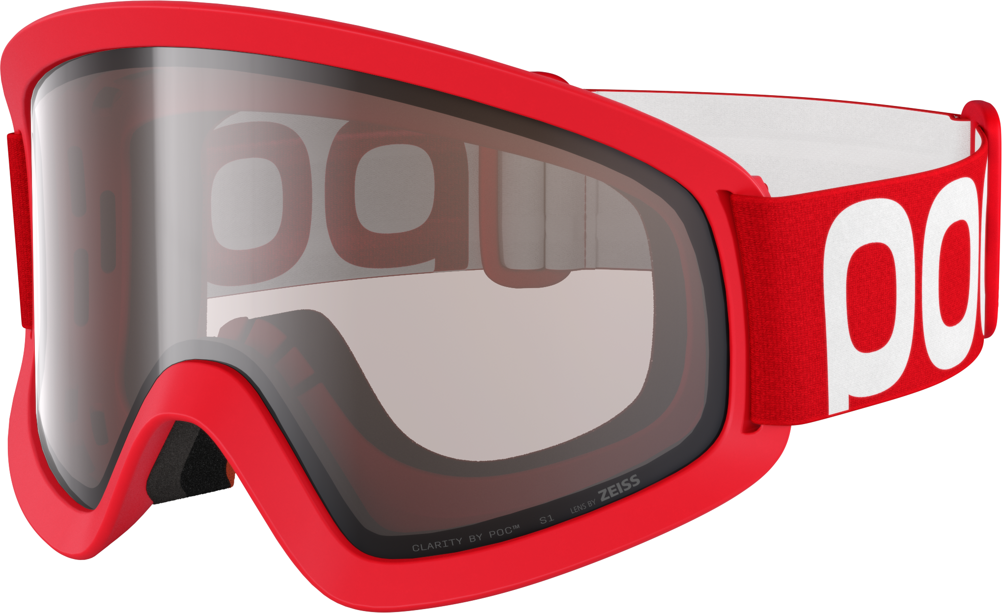 POC Ora MTB Goggles Prismane Red/Clarity Trail/Cloudy Brown  OneSize