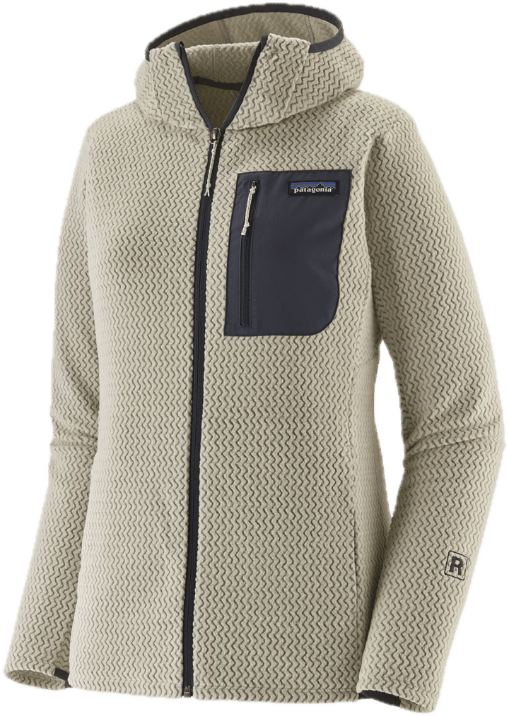 Patagonia Women's R1 Air Full-Zip Hoody Wool White Patagonia