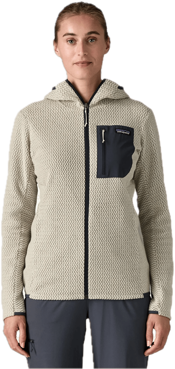 Patagonia Women's R1 Air Full-Zip Hoody Wool White Patagonia