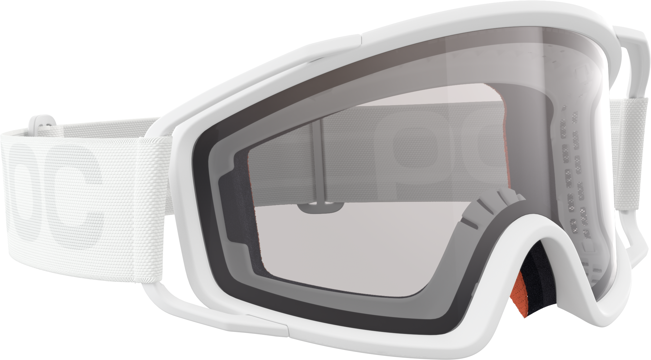 POC Zygon MTB Goggles Hydrogen White/Clarity Trail/Cloudy Brown  OneSize