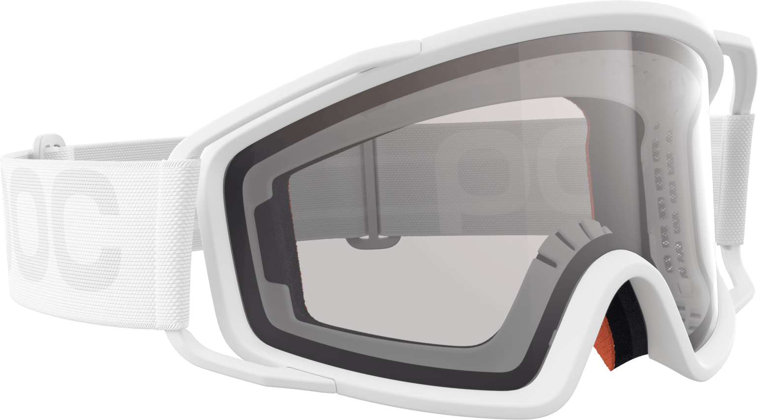 POC Zygon MTB Goggles Hydrogen White/Clarity Trail/Cloudy Brown