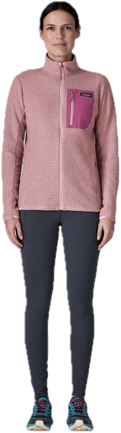 Patagonia Women's R1 Air Jacket Shore Blue Patagonia