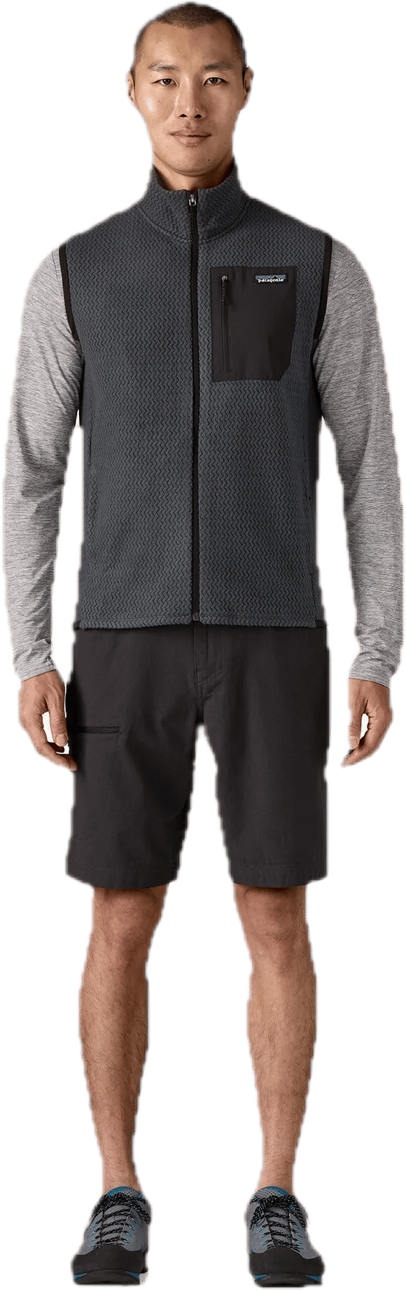 Patagonia Men's R1 Air Vest Smolder Blue Patagonia