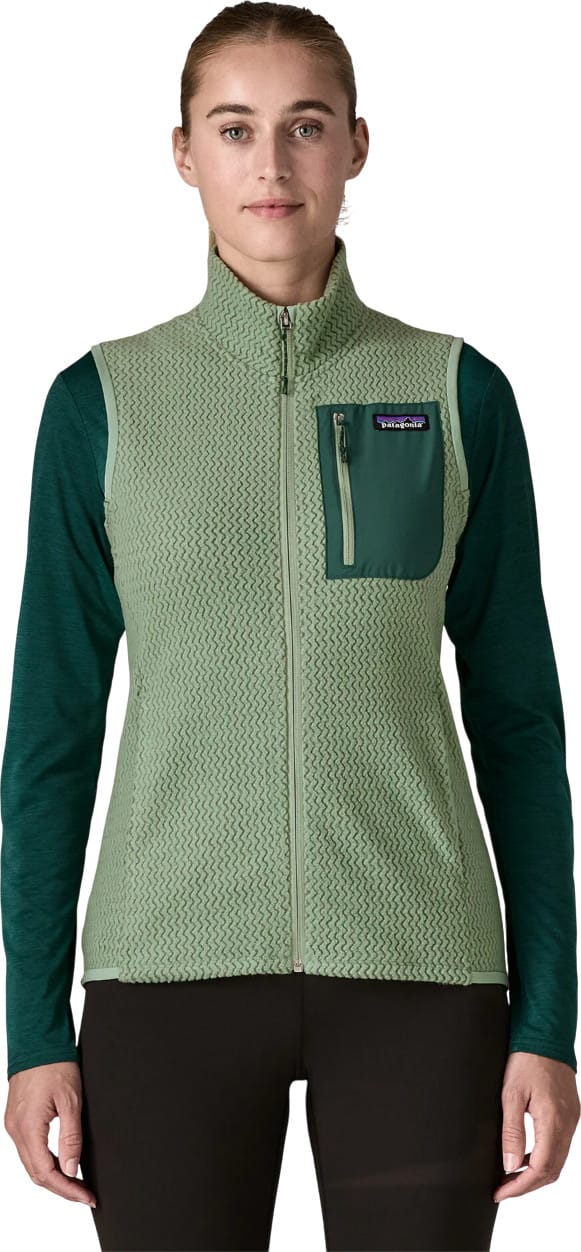 Patagonia Women's R1 Air Vest Ellwood Green Patagonia