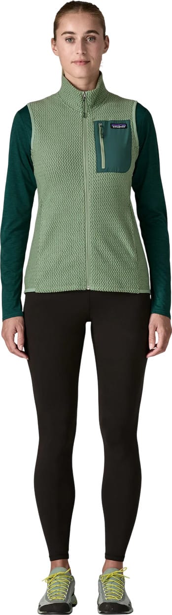 Patagonia Women's R1 Air Vest Ellwood Green Patagonia