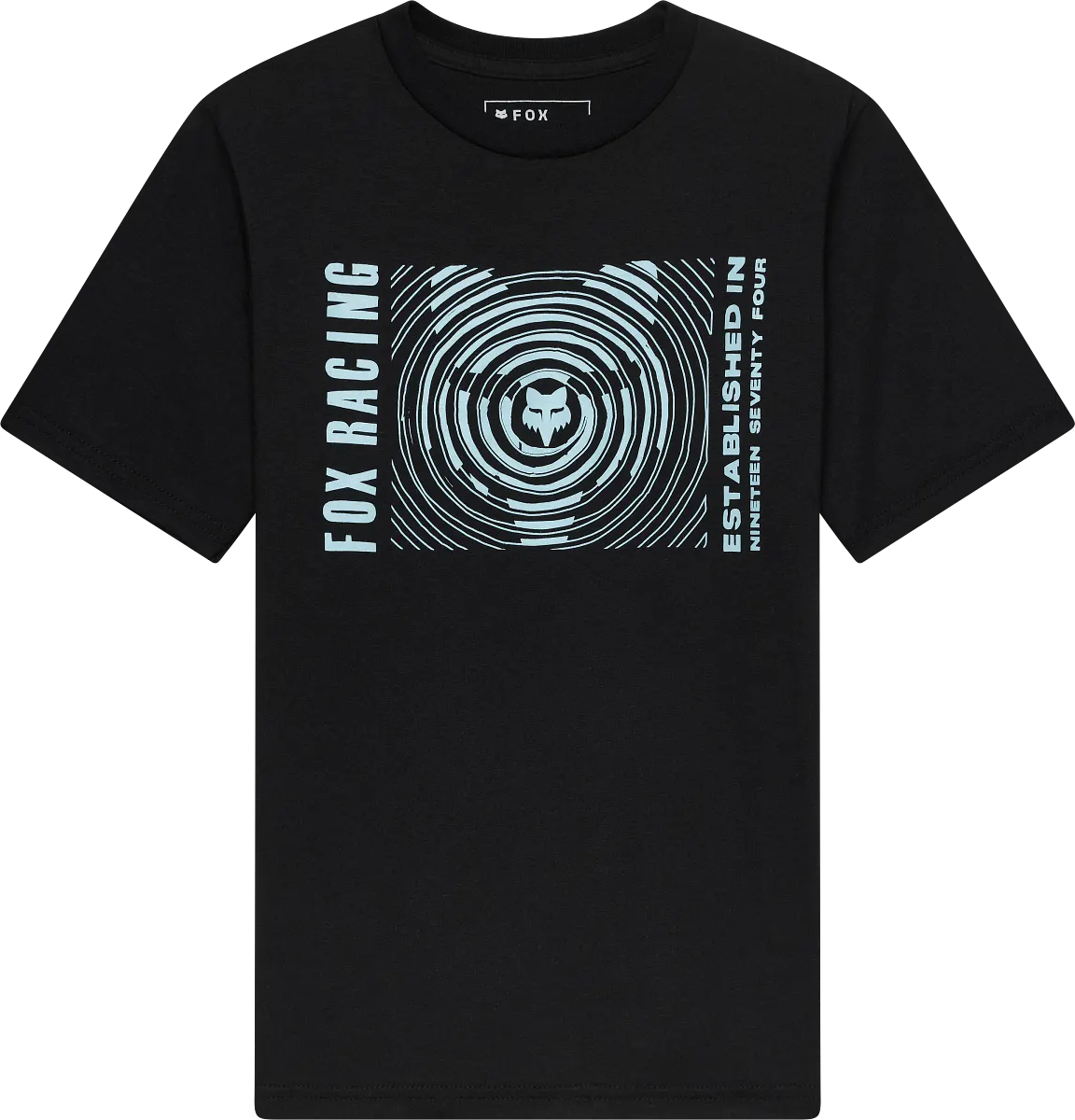 Fox Youth Warped Short Sleeve Tee Ultra Black