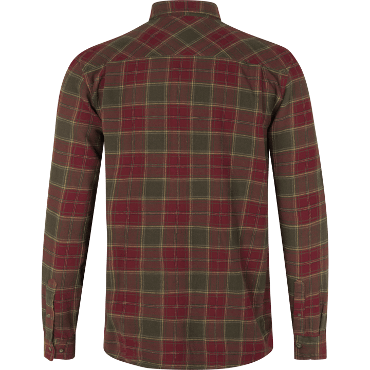 Seeland Men's Glen Flannel Shirt Red Forest Check Seeland Seeland Men's Glen Flannel Shirt Red Forest Check Seeland