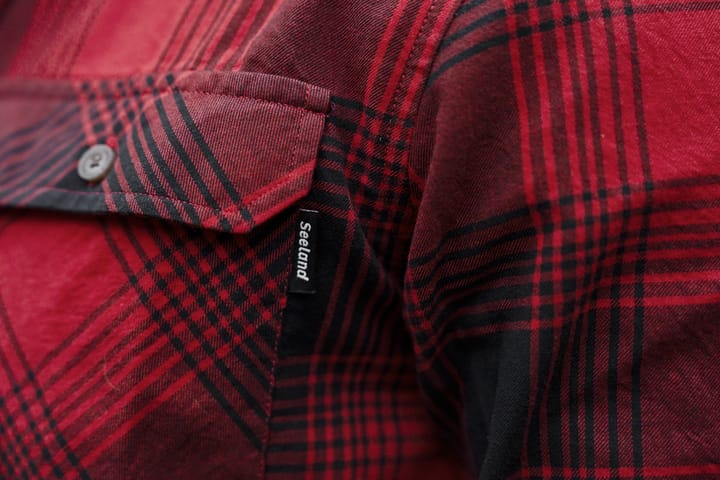 Seeland Men's Glen Flannel Shirt Red Check Seeland