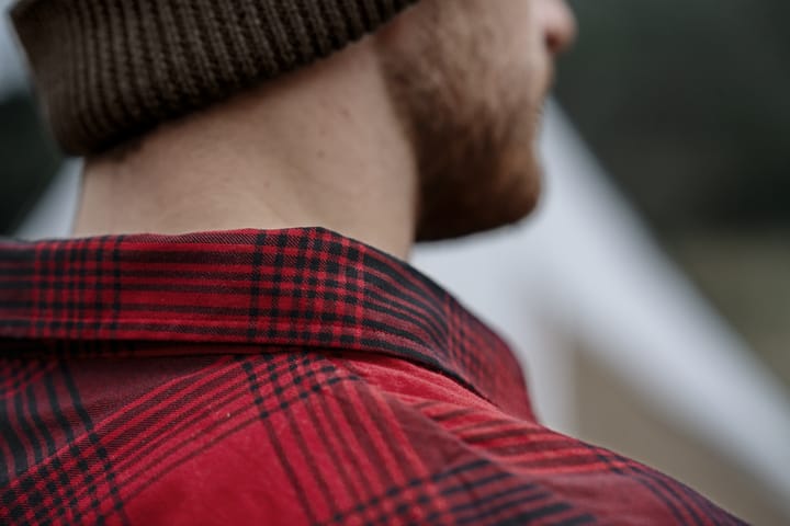 Seeland Men's Glen Flannel Shirt Red Check Seeland