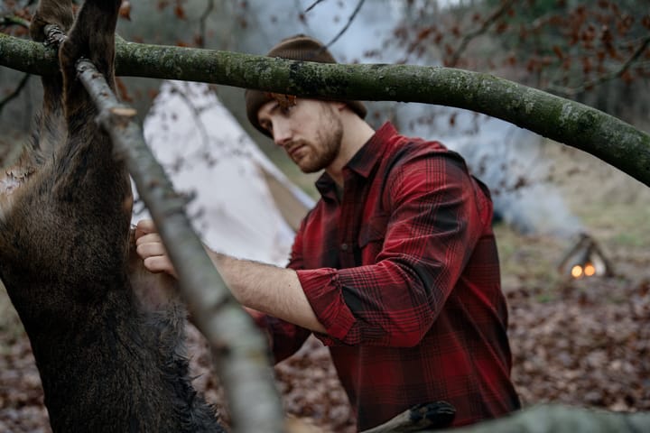 Seeland Men's Glen Flannel Shirt Red Check Seeland
