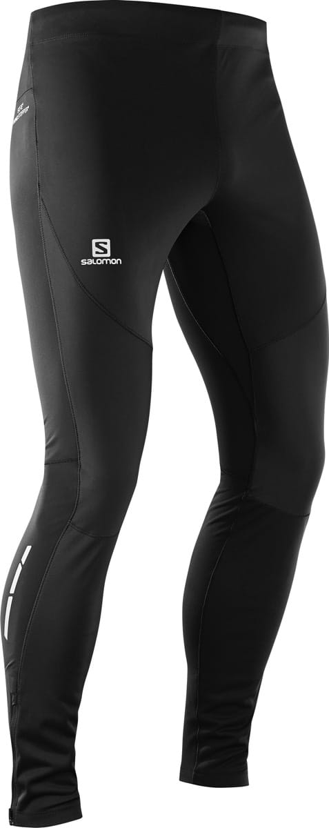Salomon Men's Trail Runner Warm Tights Black Salomon Salomon Men's Trail Runner Warm Tights Black Salomon