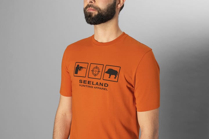 Seeland Lanner T-Shirt Gold Flame Seeland