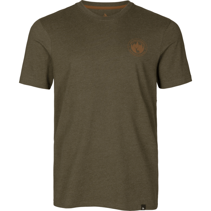 Seeland Saker T-Shirt Pine Green Melange Seeland
