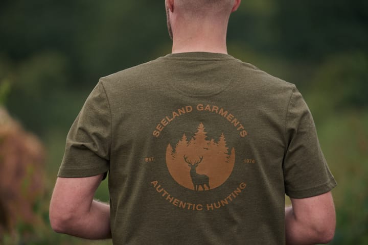 Seeland Saker T-Shirt Pine Green Melange Seeland