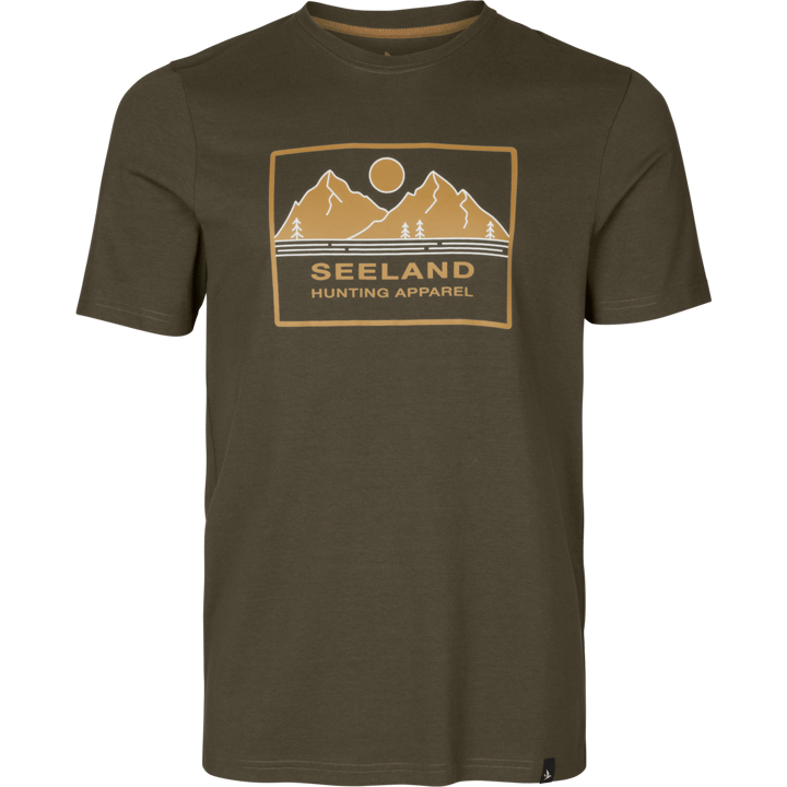 Seeland Men's Kestrel T-Shirt Grizzly Brown Seeland