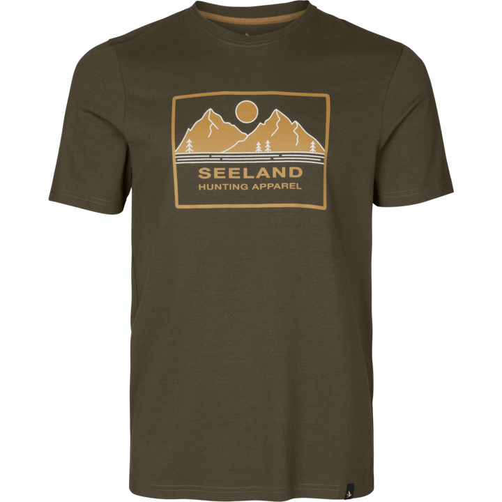 Men's Kestrel T-Shirt Grizzly Brown Seeland