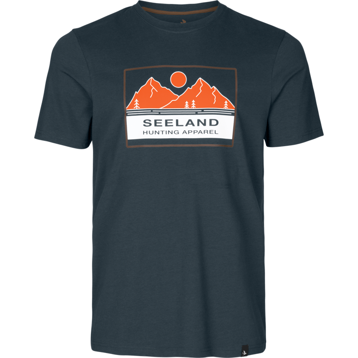Seeland Men's Kestrel T-Shirt Dark Navy Seeland