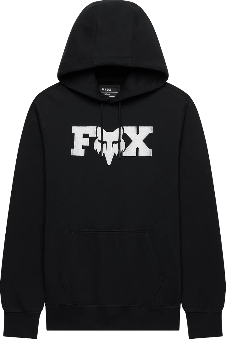 Fox Men's F Head X Fleece Pullover Hoodie Black Fox