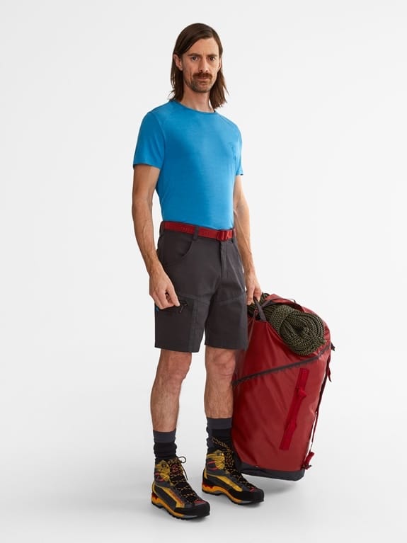 Klättermusen Ydalir Duffelbag 80l Burnt Russet-Raven 80L Klättermusen Klättermusen Ydalir Duffelbag 80l Burnt Russet-Raven 80L Klättermusen