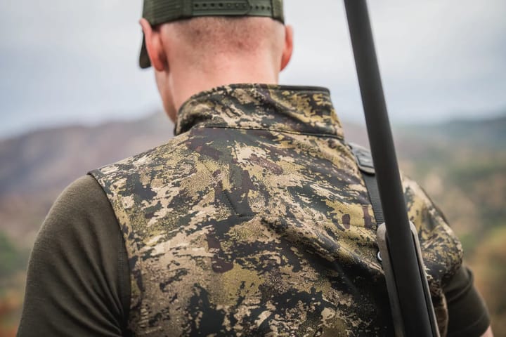 Seeland Men's Chaser Aero Camo Vest Invis Mpc Green Seeland