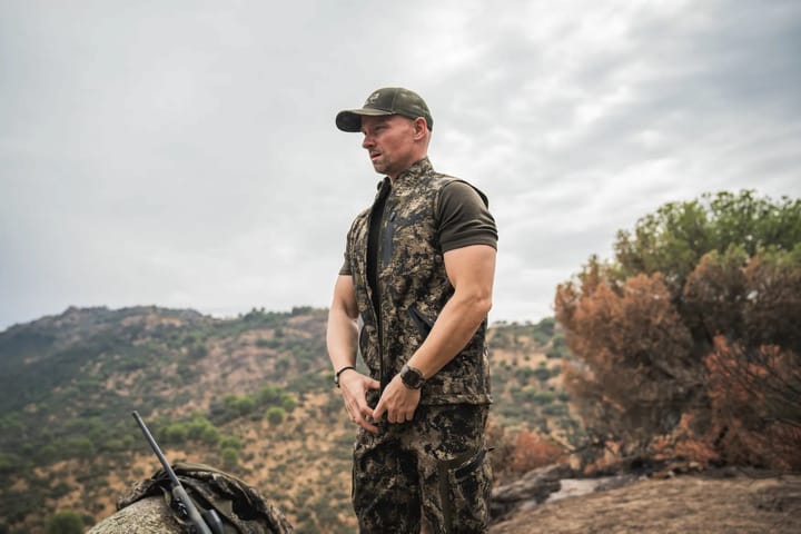 Seeland Men's Chaser Aero Camo Vest Invis Mpc Green Seeland