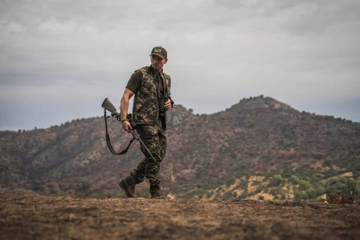 Seeland Men's Chaser Aero Camo Vest Invis Mpc Green Seeland