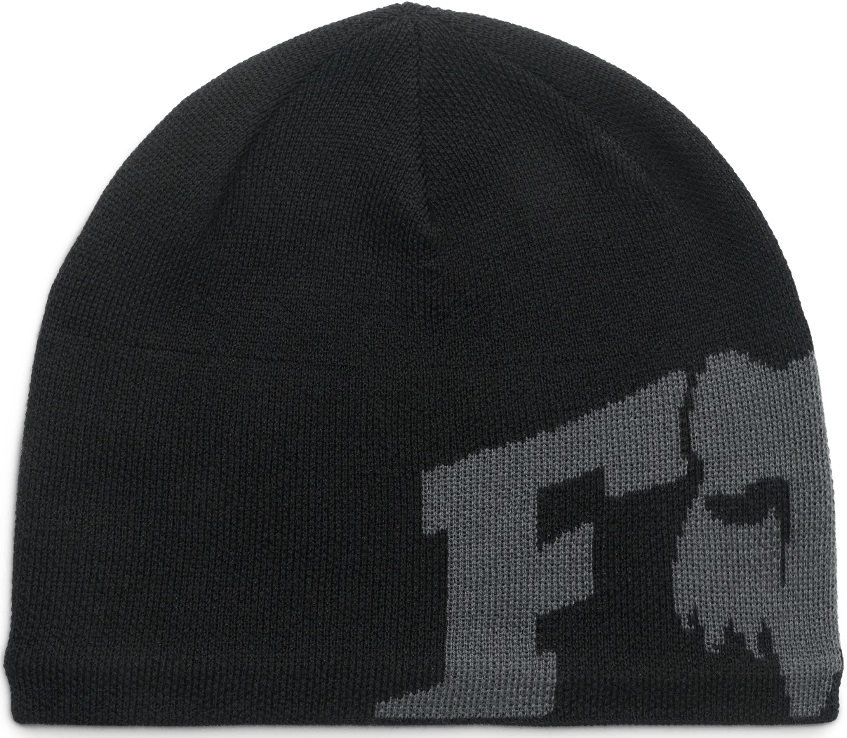 Fox F Head X Jacquard Beanie Black
