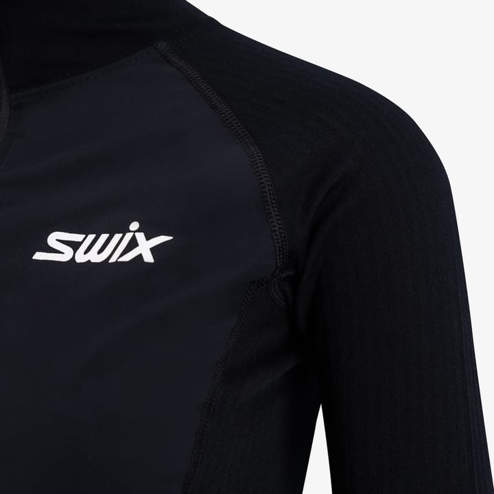 Swix Racex Bodyw Halfzip Wind Womens Black Swix