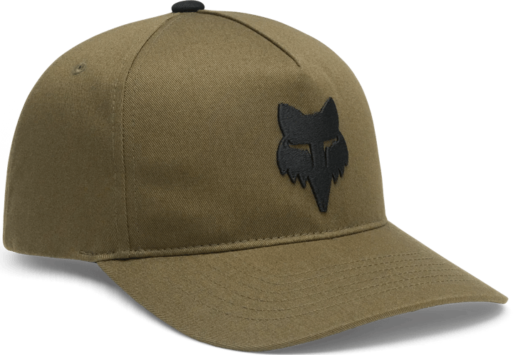 Fox Unisex Fox Head Subframe Snapback Olive Green Fox