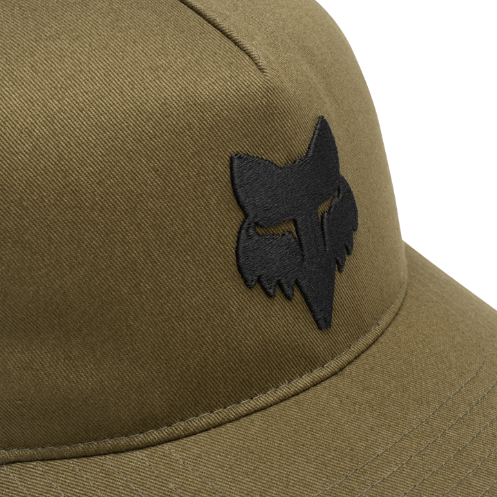 Fox Unisex Fox Head Subframe Snapback Olive Green Fox