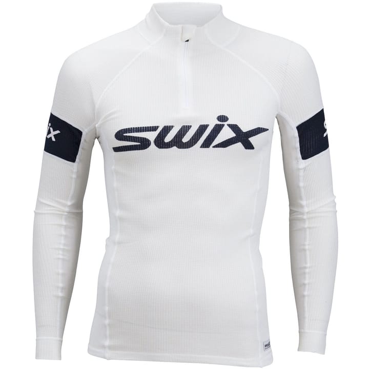 Swix Racex Warm Bodyw Halfzip Mens Snow White Swix Swix Racex Warm Bodyw Halfzip Mens Snow White Swix