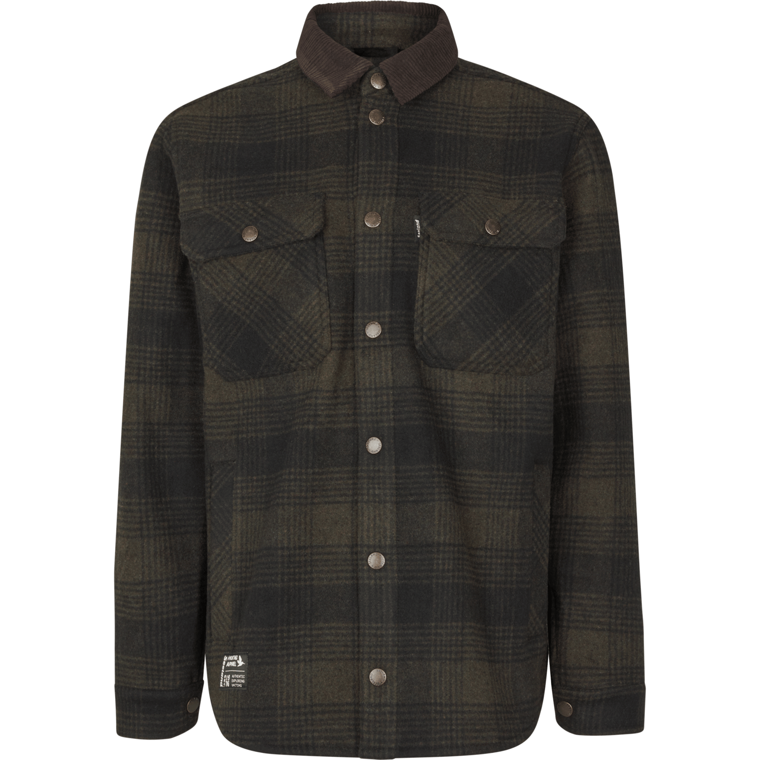 Seeland Men's Canada Yukon Shirt Pine Green Check
