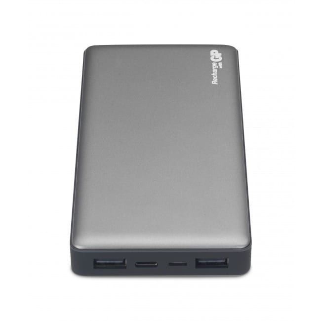 GP Batterier GP Powerbank Voyage 2.0 15000 mAh Graphite Grey GP Batterier GP Batterier GP Powerbank Voyage 2.0 15000 mAh Graphite Grey GP Batterier