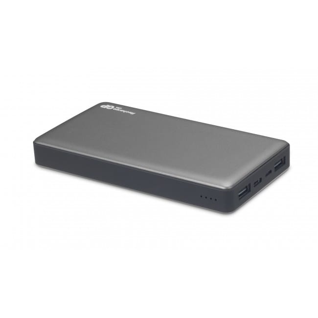 GP Batterier GP Powerbank Voyage 2.0 15000 mAh Graphite Grey GP Batterier GP Batterier GP Powerbank Voyage 2.0 15000 mAh Graphite Grey GP Batterier
