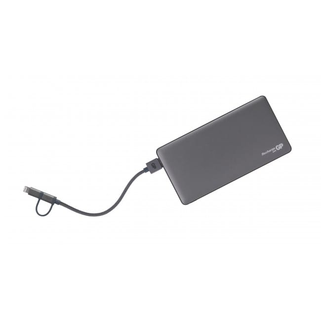 GP Batterier GP Powerbank Voyage 2.0 15000 mAh Graphite Grey GP Batterier GP Batterier GP Powerbank Voyage 2.0 15000 mAh Graphite Grey GP Batterier