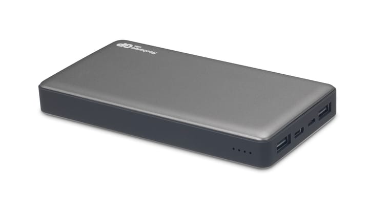 GP Batterier GP Powerbank Voyage 2.0 15000 mAh Graphite Grey GP Batterier GP Batterier GP Powerbank Voyage 2.0 15000 mAh Graphite Grey GP Batterier