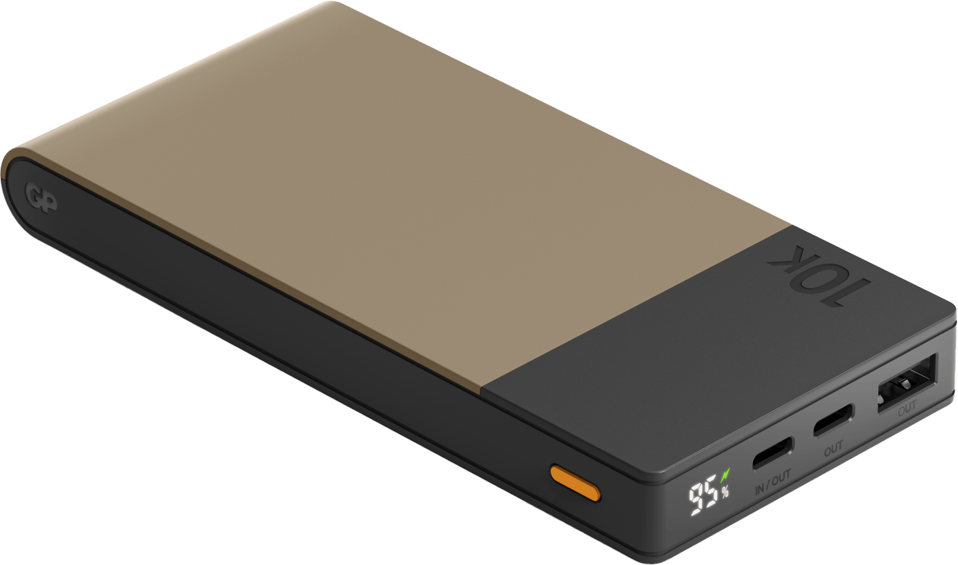 GP Batterier Powerbank M2+ 10000 mAh Beige