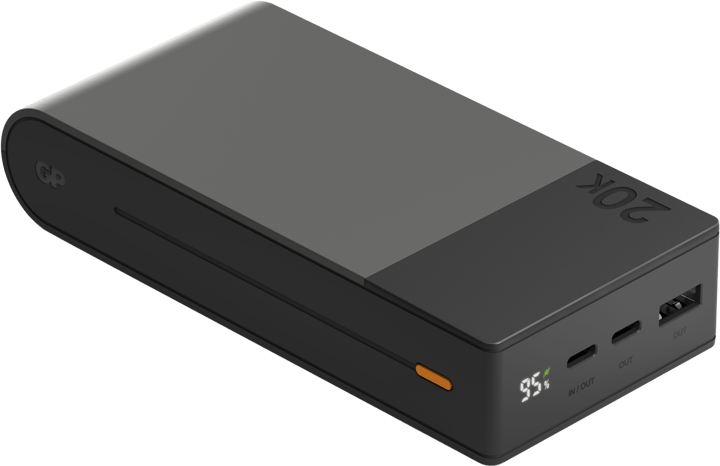 GP Batterier Powerbank M2+ 20000 mAh Grey GP Batterier GP Batterier Powerbank M2+ 20000 mAh Grey GP Batterier
