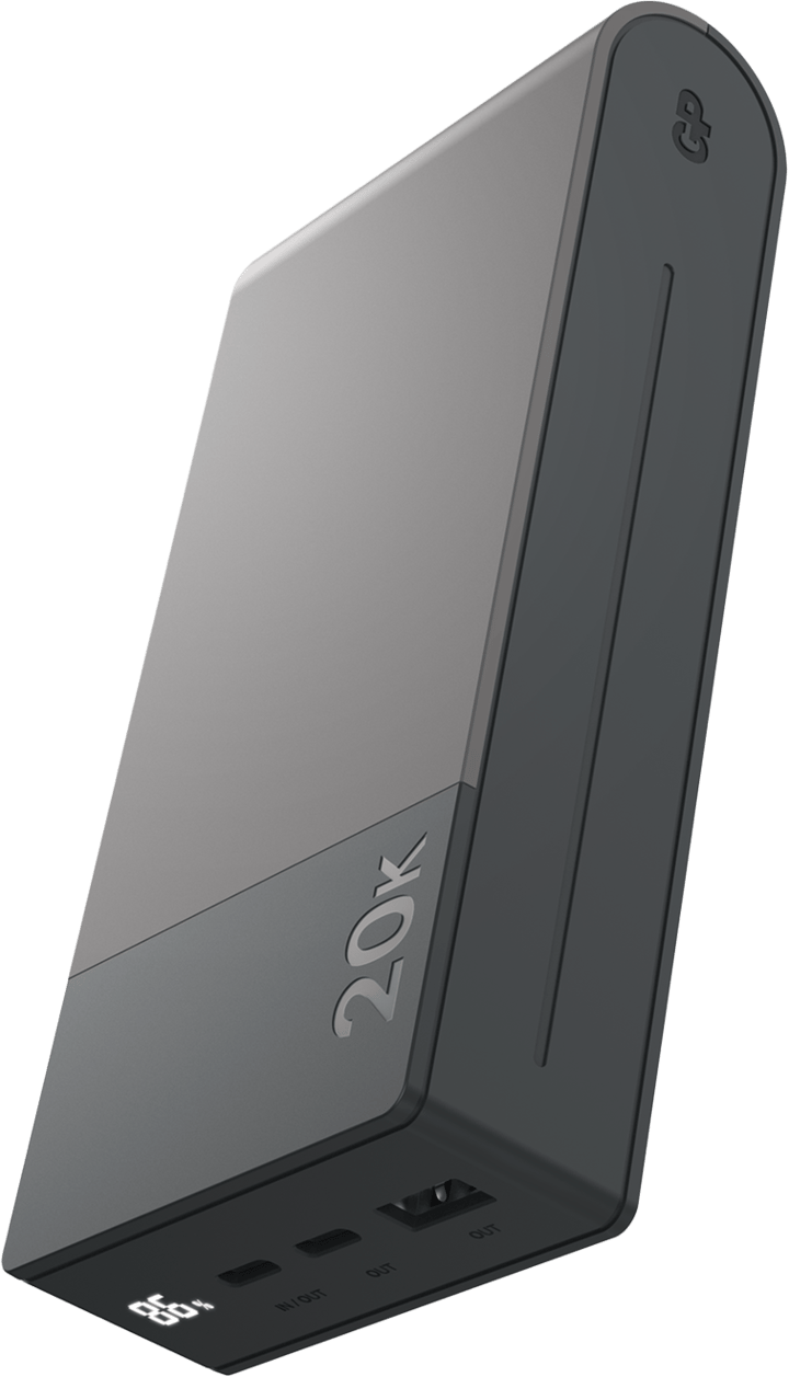 GP Batterier Powerbank M2+ 20000 mAh Grey GP Batterier GP Batterier Powerbank M2+ 20000 mAh Grey GP Batterier