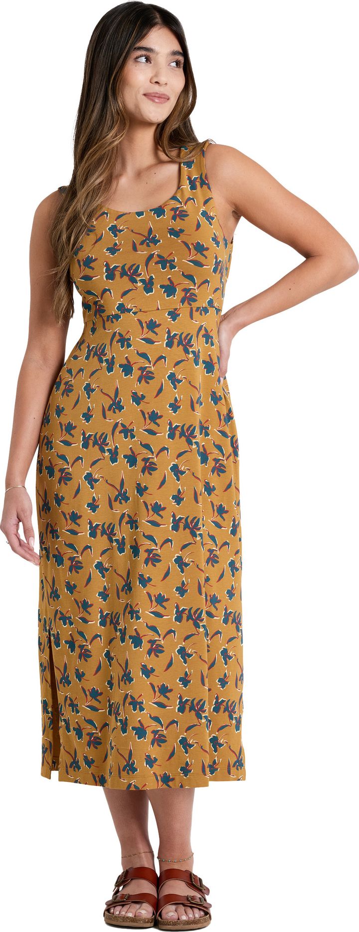 Kühl Lyra Midi Dress Tuscan Sun Print Kühl