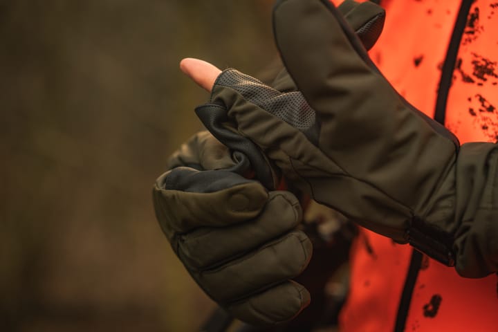 Seeland Trigger Fold-Back Gloves Pine Green Seeland