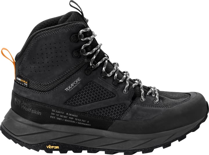 Jack Wolfskin Men's Terraquest Texapore Mid Black Jack Wolfskin
