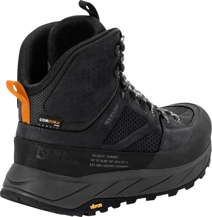 Jack Wolfskin Men's Terraquest Texapore Mid Black Jack Wolfskin