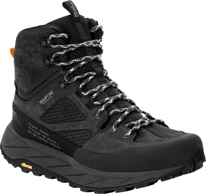 Jack Wolfskin Men's Terraquest Texapore Mid Black Jack Wolfskin