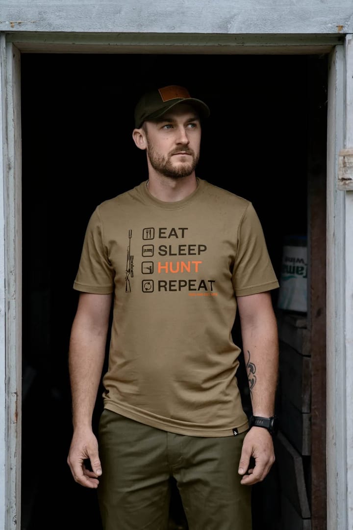 Seeland Men's Cross-List T-Shirt Covert Green Seeland