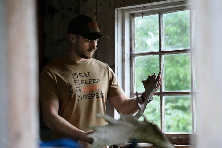 Seeland Men's Cross-List T-Shirt Covert Green Seeland