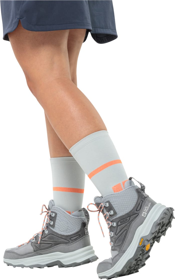 Jack Wolfskin Women's Cyrox Texapore Mid Pebble Jack Wolfskin Jack Wolfskin Women's Cyrox Texapore Mid Pebble Jack Wolfskin