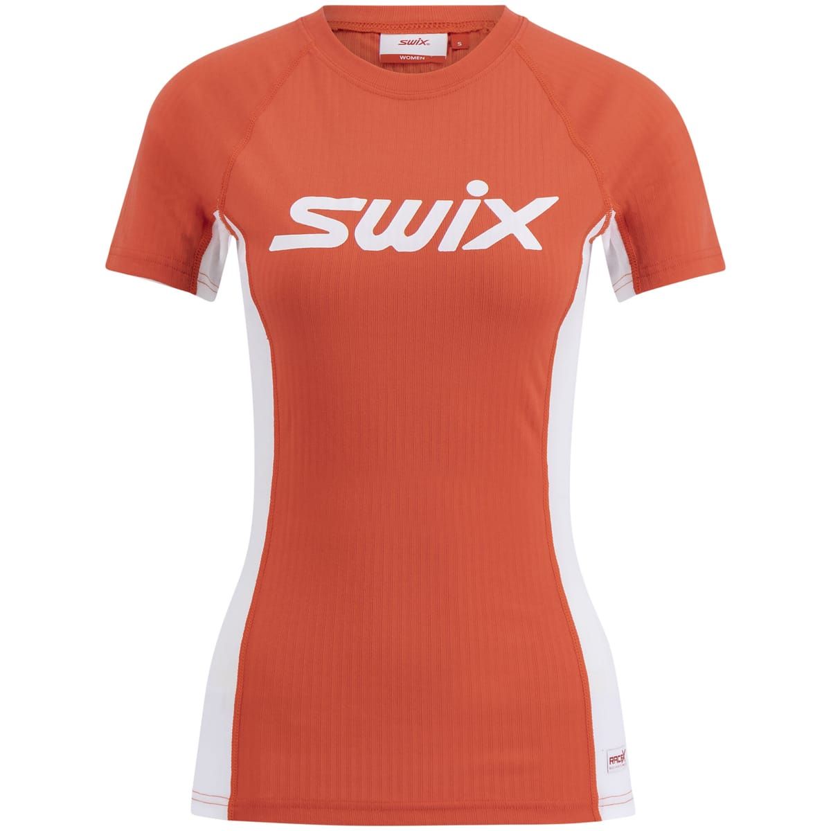 Swix Women's RaceX Bodyw SS Cayenne/Bright White